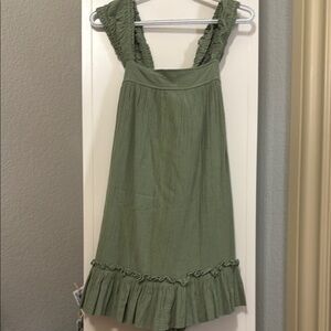 Free People Green Dress